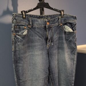 Women's Relaxed Fit Boyfriend Jeans - Classic Blue